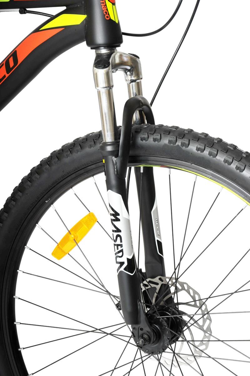 Ammaco Axxis 27.5 Mountain Bike Black and Orange-4